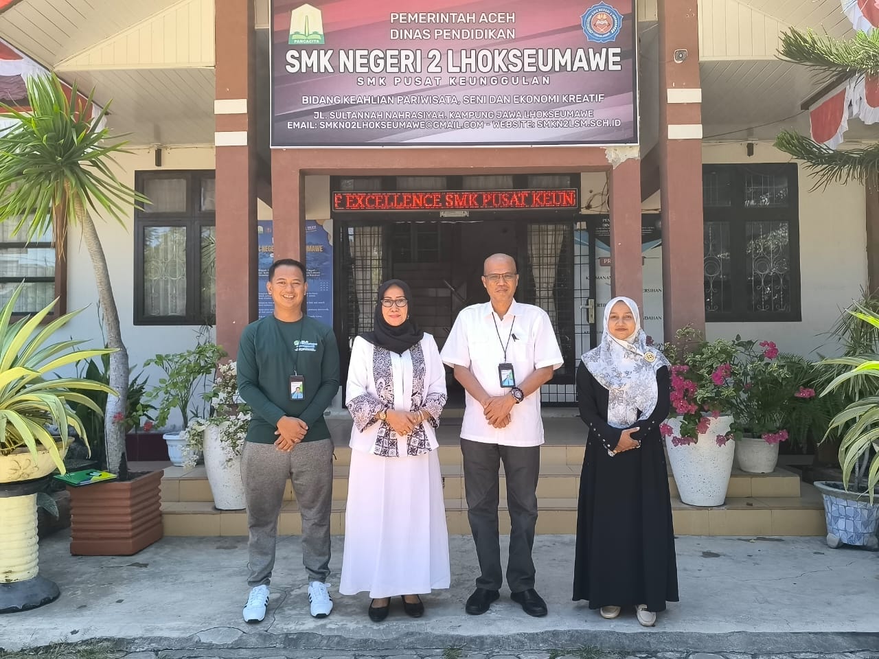 Perjanjian Kerja Sama antara SMK N 2 Lhokseumawe dengan BPJS Ketenagakerjaan Lhokseumawe